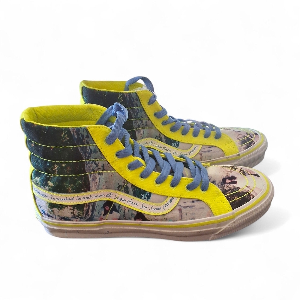 Vans Vault OG Sk8-Hi LX x Fumiko Imano Collab Sneakers Size 8M/9.5W NWT - Picture 4 of 13